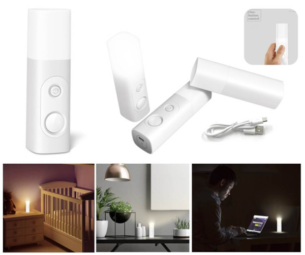 lampe-détecteur-rechargeable